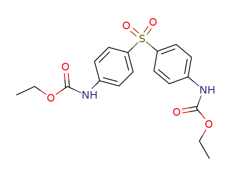 Molecular Structure of 24731-94-0 (ethyl N-[4-[4-(ethoxycarbonylamino)phenyl]sulfonylphenyl]carbamate)