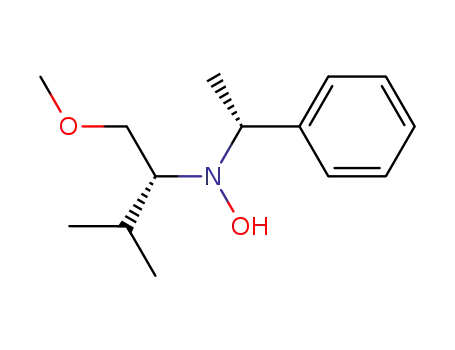 (1'R*,2R*)-N-hydroxy-N-(1'-phenylethyl)-1-methoxy-3-methyl-2-butanamine
