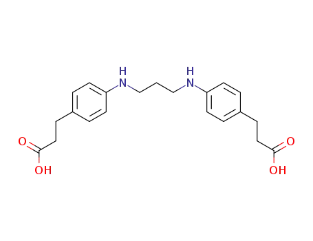 <i>N</i>,<i>N</i>'-bis-[4-(2-carboxy-ethyl)-phenyl]-propanediyldiamine
