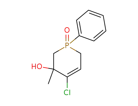 (S)-4-Chloro-3-methyl-1-oxo-1-phenyl-1,2,3,6-tetrahydro-1λ<sup>5</sup>-phosphinin-3-ol