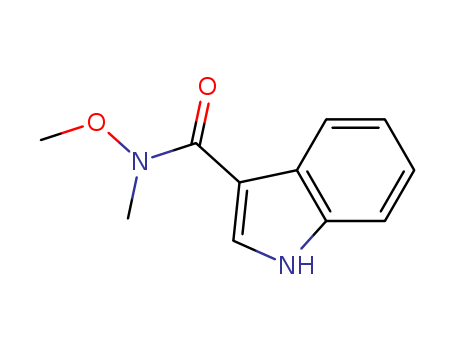 N-Methoxy-N-methyl-1H-indole-3-carboxamide