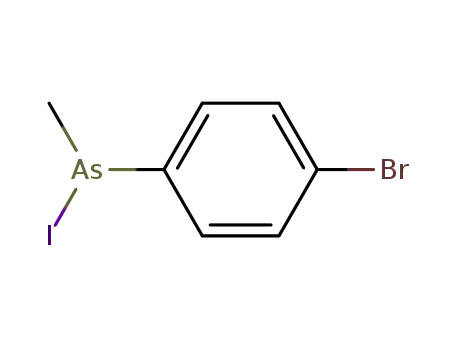 (4-bromo-phenyl)-iodo-methyl-arsine