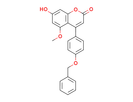 4'-benzyloxy-7-hydroxy-5-methoxy-4-phenylcoumarin