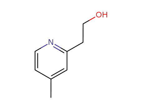 Molecular Structure of 4664-18-0 (2-PYRIDINEETHANOL,4-METHYL-)