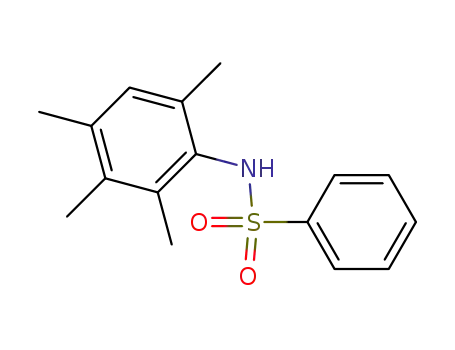 <i>N</i>-(2,3,4,6-tetramethyl-phenyl)-benzenesulfonamide
