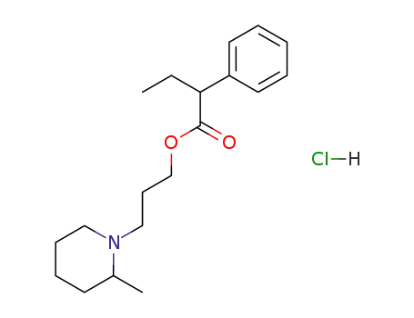 2-methyl-1-{3-[(2-phenylbutanoyl)oxy]propyl}piperidinium chloride
