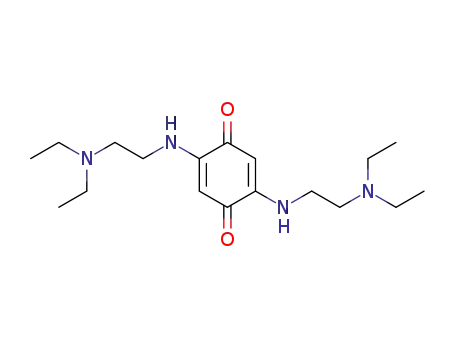 2,5-bis{[2-(diethylamino)ethyl]amino}cyclohexa-2,5-diene-1,4-dione