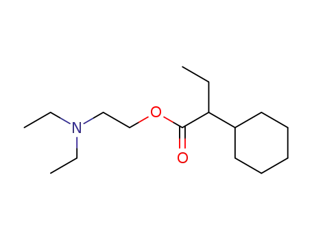 2-(diethylamino)ethyl 2-cyclohexylbutanoate