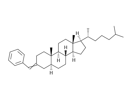 3-benzylidene-5α-cholestane