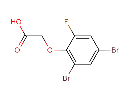 (2,4-dibromo-6-fluoro-phenoxy)-acetic acid