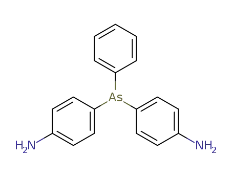 Molecular Structure of 857587-53-2 (bis-(4-amino-phenyl)-phenyl-arsine)