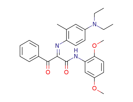 2-(4-diethylamino-2-methyl-phenylimino)-3-oxo-3-phenyl-propionic acid-(2,5-dimethoxy-anilide)