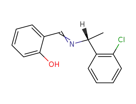 2-{[(E)-(R)-1-(2-Chloro-phenyl)-ethylimino]-methyl}-phenol