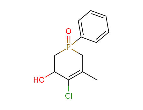 (R)-4-Chloro-5-methyl-1-oxo-1-phenyl-1,2,3,6-tetrahydro-1λ<sup>5</sup>-phosphinin-3-ol