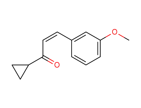 2-Propen-1-one, 1-cyclopropyl-3-(3-methoxyphenyl)-