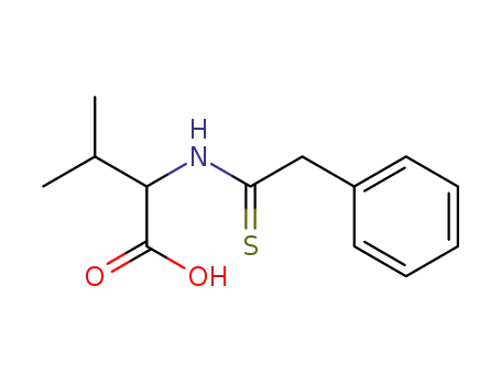 Molecular Structure of 15985-67-8 (<i>N</i>-phenylthioacetyl-valine)