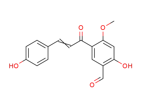 Molecular Structure of 76444-57-0 (Isoneobavachalcone)