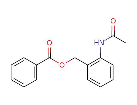 o-acetylaminobenzyl benzoate