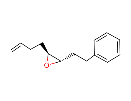 Oxirane, 2-(3-butenyl)-3-(2-phenylethyl)-, trans-