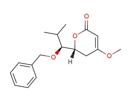 threo-6-<1-(Benzyloxy)-2-methylpropyl>-5,6-dihydro-4-methoxy-2H-pyran-2-one