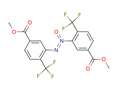 4,4'-Bis(trifluormethyl)-3,3'-azoxydibenzoesaeure-dimethylester