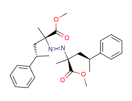 Dimethyl (2RS,2'RS,4RS,4'RS)-2,2'-dimethyl-4,4'-diphenyl-2,2'-azopentanoate