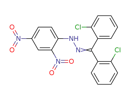 2,2'-dichloro-benzophenone-(2,4-dinitro-phenylhydrazone)