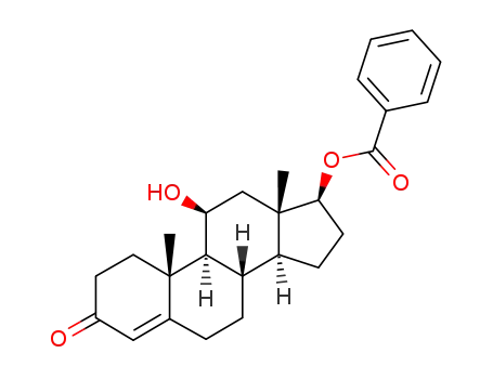 17β-benzoyloxy-11β-hydroxy-androst-4-en-3-one