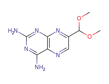 2,4-diamino-7-formyl-pteridine dimethyl acetal
