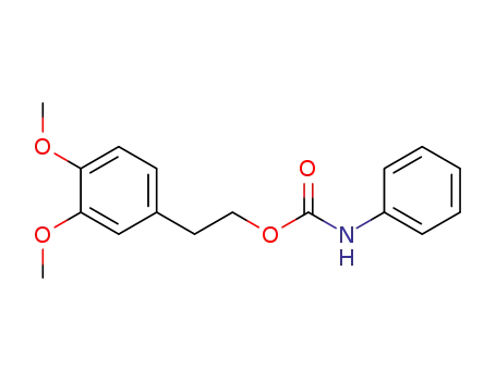 phenyl-carbamic acid-(3,4-dimethoxy-phenethyl ester)