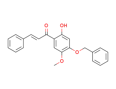 2'-Hydroxy-4'-benzyloxy-5'-methoxychalcone