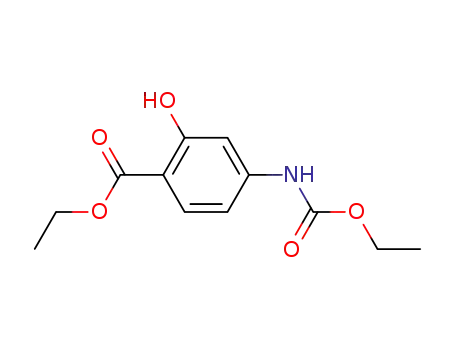 4-ethoxycarbonylamino-2-hydroxy-benzoic acid ethyl ester
