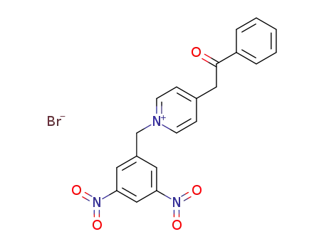 1-(3,5-Dinitro-benzyl)-4-(2-oxo-2-phenyl-ethyl)-pyridinium; bromide