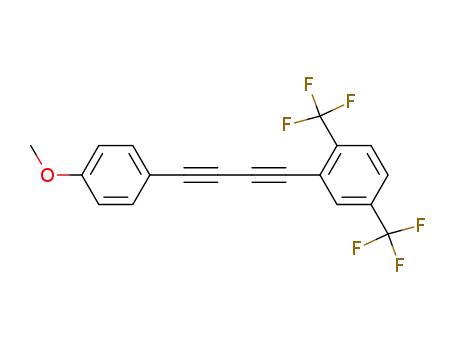 1-(4-methoxyphenyl)-4-[2,5-bis(trifluoromethyl)phenyl]-1,3-butadiyne