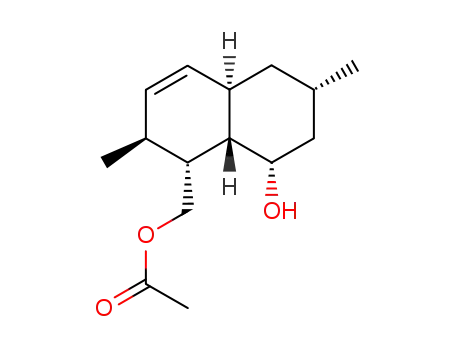 (1R,2S,4aR,6S,8S,8aS)-1-(acetoxymethyl)-2,6-dimethyl-8-hydroxy-1,2,4a,5,6,7,8,8a-octahydronaphthalene