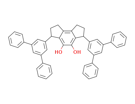 (-)-3,6-bis(3,5-diphenylphenyl)-1,2,3,6,7,8-hexahydro-as-indacene-4,5-diol