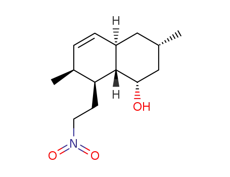 (1S,2S,4aR,6S,8S,8aS)-1-(nitroethyl)-2,6-dimethyl-8-hydroxy-1,2,4a,5,6,7,8,8a-octahydronaphthalene