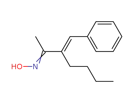 2-butyl-1<i>t</i>-phenyl-buten-<sup>(1)</sup>-one-<sup>(3)</sup>-oxime