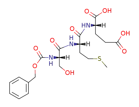 <i>N</i>-[<i>N</i>-(<i>N</i>-benzyloxycarbonyl-L-seryl)-L-methionyl]-L-glutamic acid