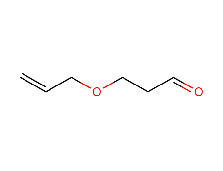 Molecular Structure of 44768-60-7 (3-(prop-2-en-1-yloxy)propanal)