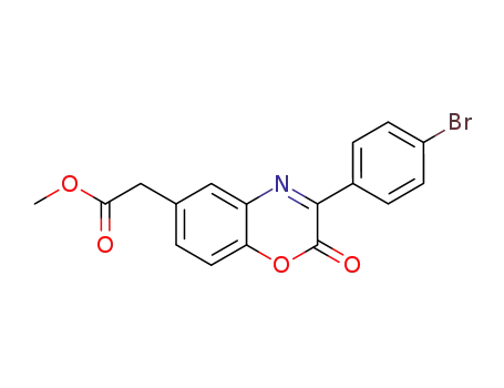 methyl [3-(4-bromophenyl)-2-oxo-2H-1,4-benzoxazin-6-yl]acetate