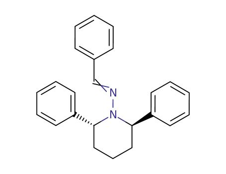 (+/-)-1-benzylidenamino-2<i>r</i>,6<i>t</i>-diphenyl-piperidine