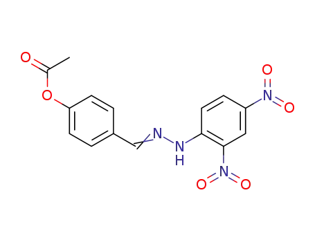 4-acetoxy-benzaldehyde-(2,4-dinitro-phenylhydrazone)
