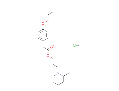 1-(3-{[(4-butoxyphenyl)acetyl]oxy}propyl)-2-methylpiperidinium chloride