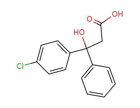 3-(4-Chlorophenyl)-3-hydroxy-3-phenyl-propanoic acid