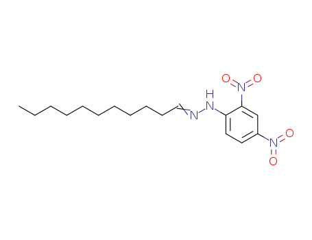 2,4-dinitro-N-(undecylideneamino)aniline cas  2121-91-7