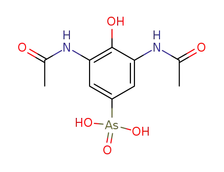 (3,5-bis-acetylamino-4-hydroxy-phenyl)-arsonic acid