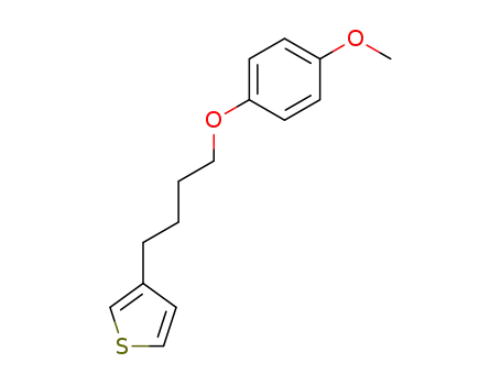 3-<ω-(4-Methoxyphenoxy)butyl>thiophene