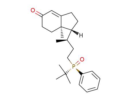 (1R,7aR)-1-[(R)-3-((S)-tert-Butyl-phenyl-phosphinoyl)-1-methyl-propyl]-7a-methyl-1,2,3,6,7,7a-hexahydro-inden-5-one