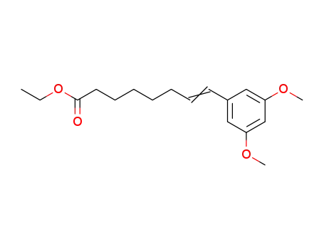 (Z)-8-(3,5-Dimethoxy-phenyl)-oct-7-enoic acid ethyl ester